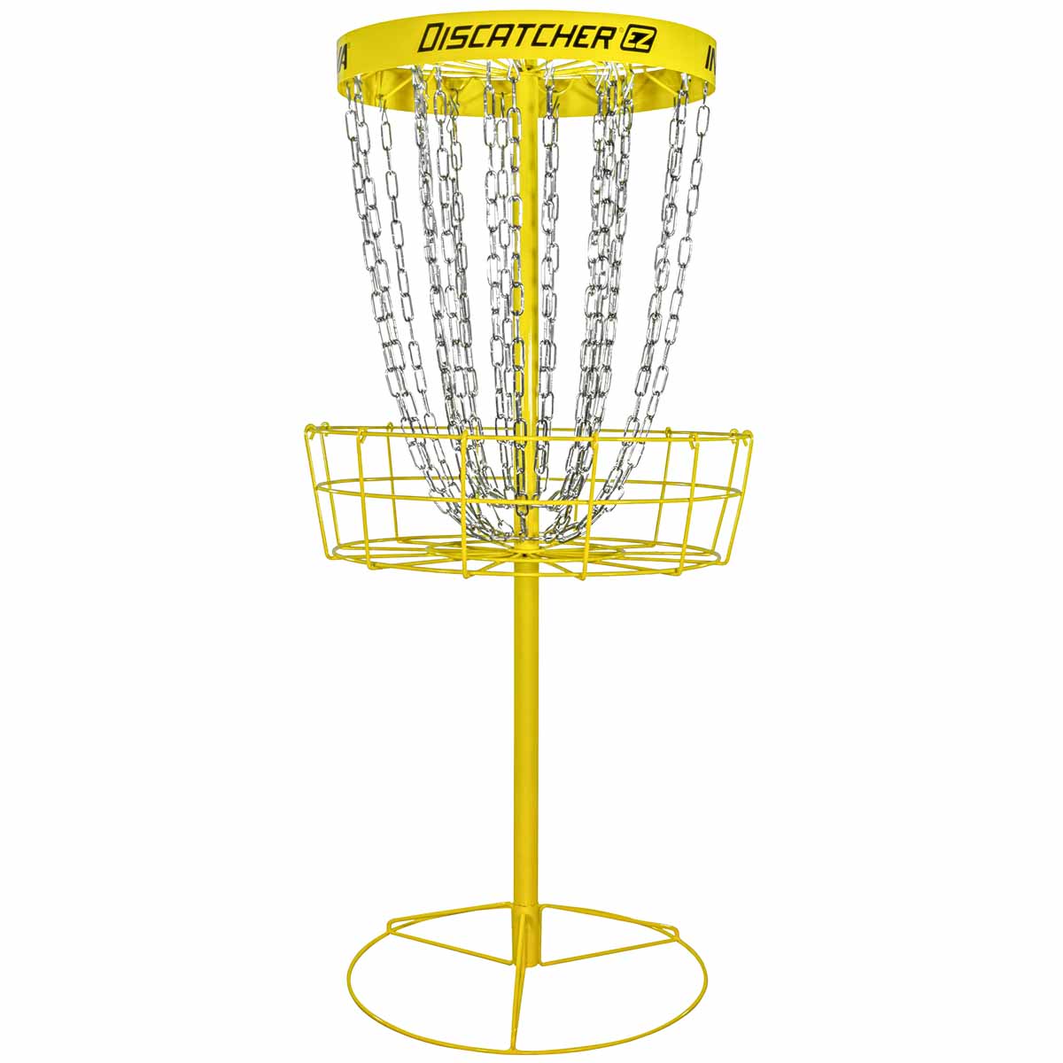 Discatcher EZ Disc Golf Basket Yellow