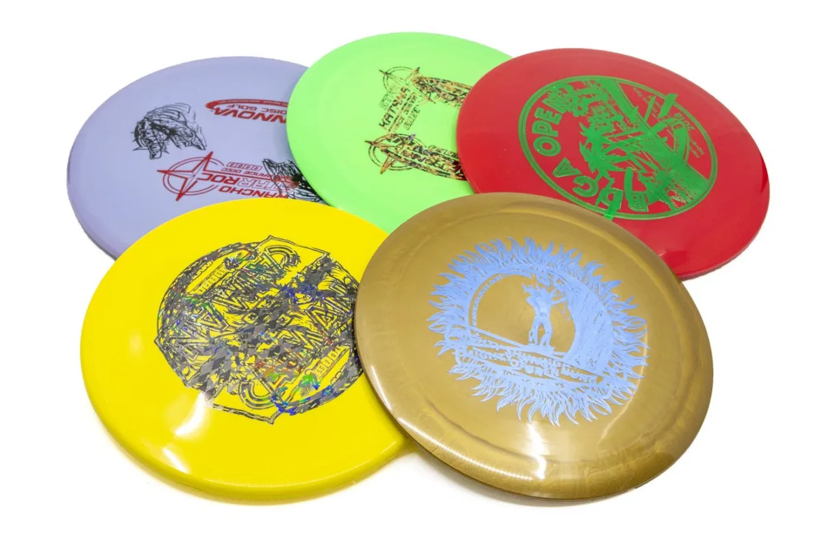 Group of Innova Factory Second discs.