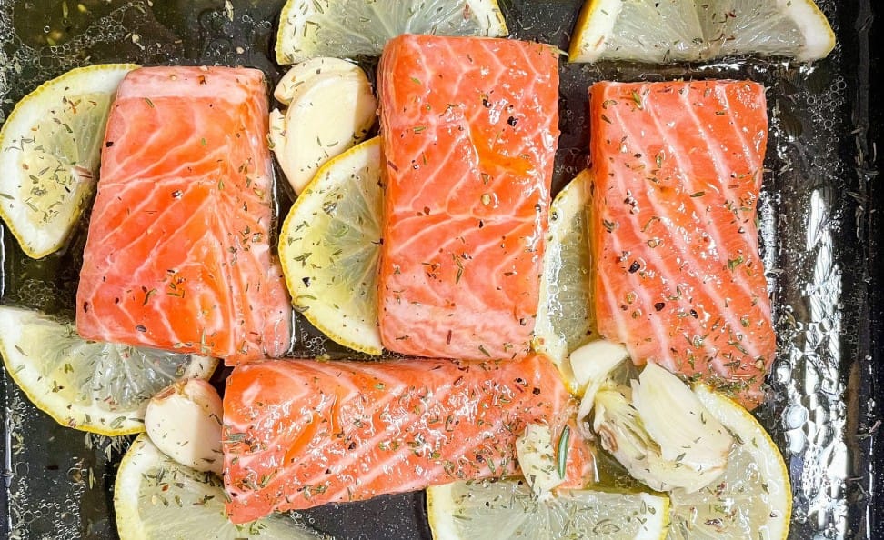 Disc Golf Nutrition - You Are What You Eat! 3 Looking for protein? Salmon is a great option for a healthy meat choice.