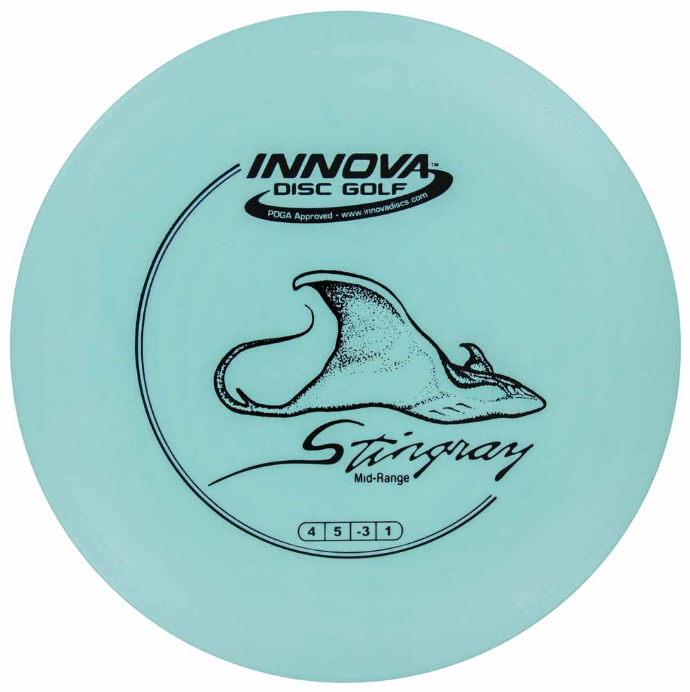 Midrange discs like the Stingray are great for navigating around trees in wooded courses.