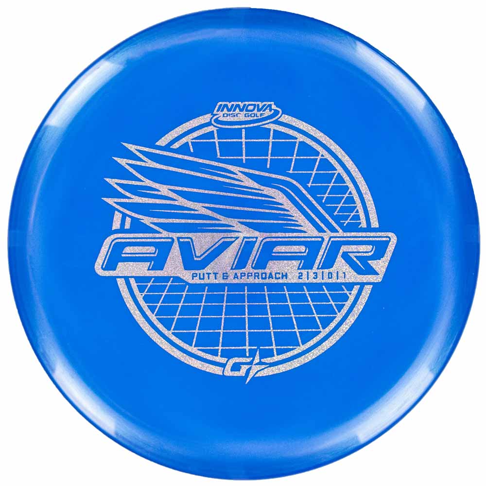 Winter disc golf. GStar Aviar putter disc