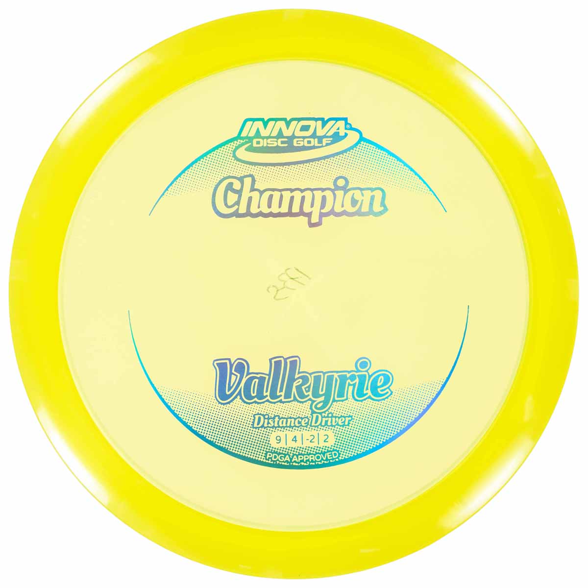 Innova Champion Valkyrie. Yellow color.