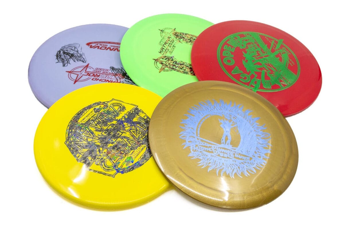 Group of Innova Factory Second discs.