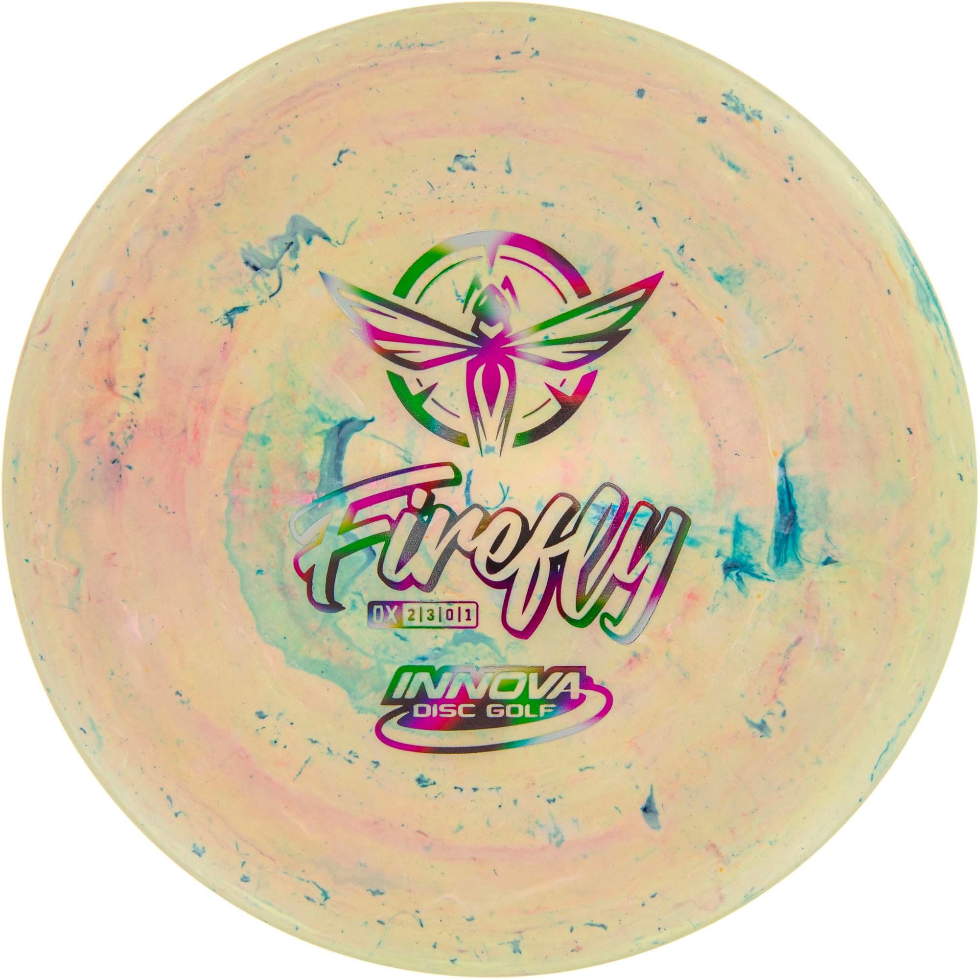 Disc golf putting. Innova Firefly